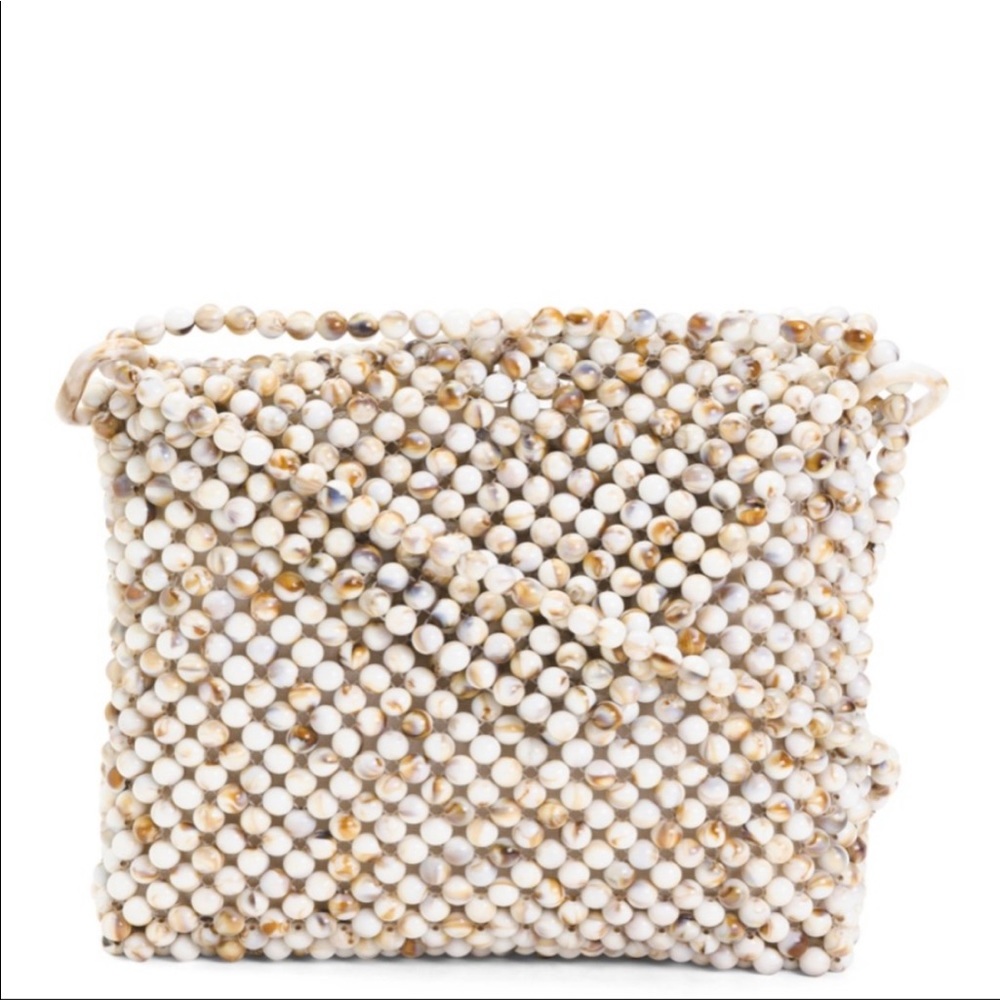 Rachel Ashwell marble beaded bag